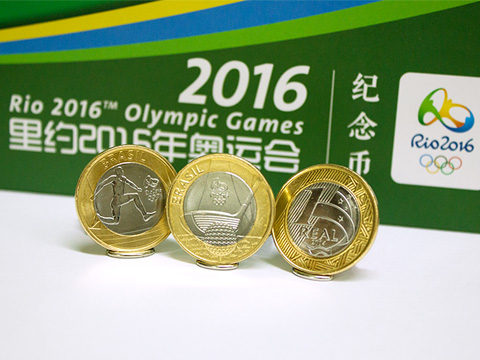 里约奥约会纪念币