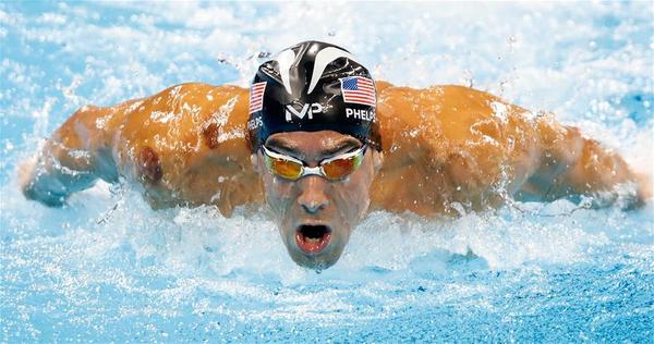 牌榜亮点:菲鱼再夺22金,菲尔普斯里约奥运会视